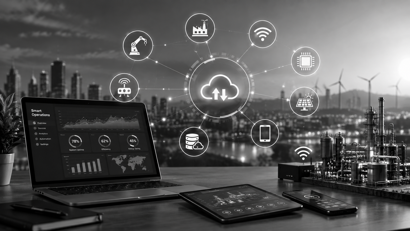 Connected automation solution